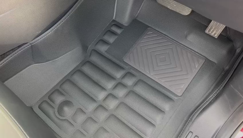 Ford Ranger 2023- 3D Luxury Deep Tray Floor Mats